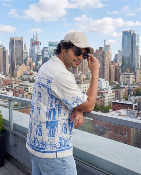 The Blue Facade Relaxed Fit Cuban Shirt – QB - QUINTESSENTIAL BASICS