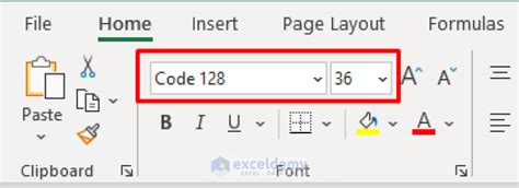 Image result for Barcode Downloadin MS Excel Code 128