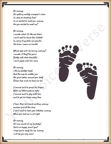 Baby Girl Poem With Feet