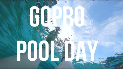 Image result for Pool Day Fun GoPro