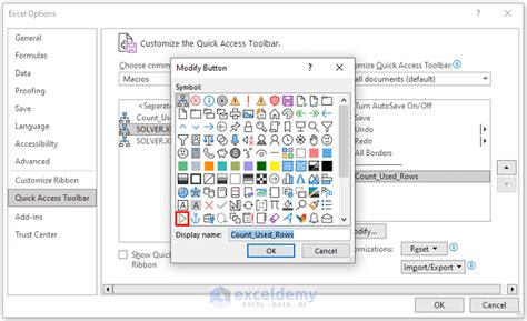 Image result for Creating Buttons in Excel