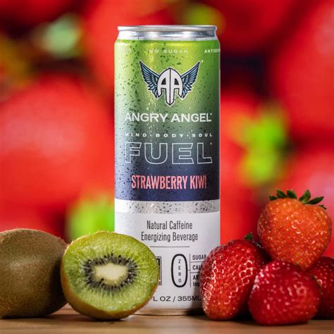 Buy Angry Angel Popsicle Blast & Strawberry Kiwi Natural Energy Drink ...