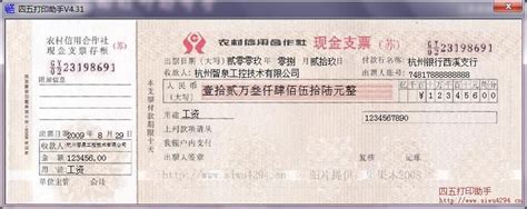 现金支票填写样本下载-2018现金支票填写样本下载-当易网