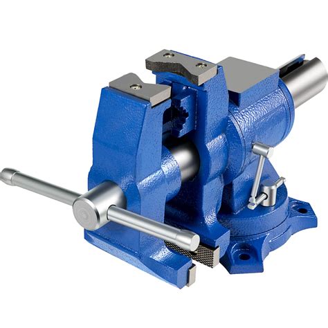 Buy BestEquip 6" Heavy Duty Bench Vise , Double Swivel Rotating Vise ...