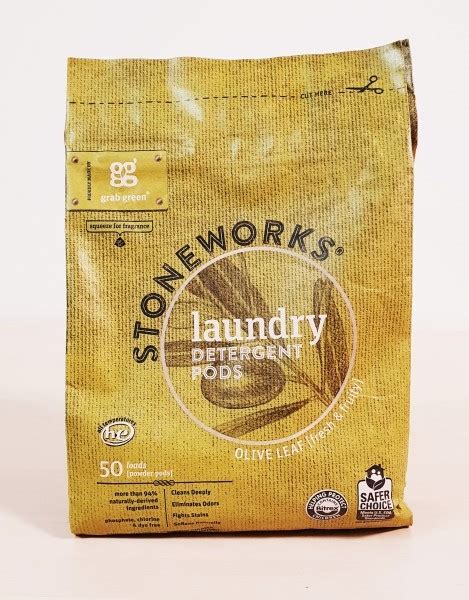 GrabGreen, Stoneworks, Порционные пакеты для стирки, Лист оливы — Teletype