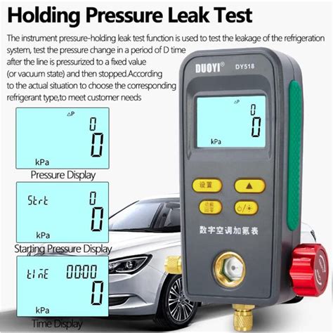 ZOEYEC DUOYI DY518 Refrigeration Pressure Gauge Digital India | Ubuy