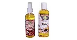 AGRONIX 100% Pure Cold Pressed Extra Virgin Combo of Sesame Oil (100 ml ...