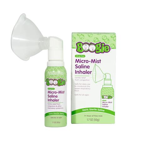 The Boogie Brand Micro-Mist Saline Inhaler - 1.7oz (FSA Eligible) - CVS ...