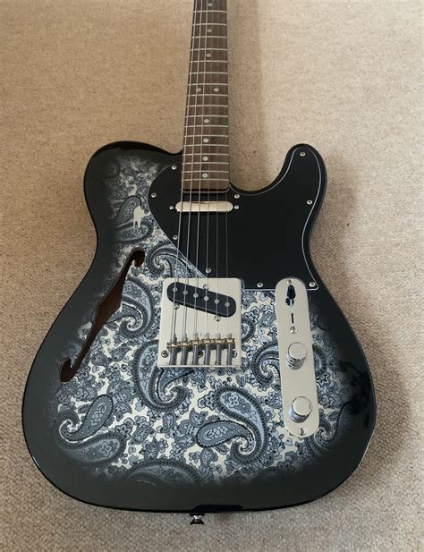 Image result for Squier Thinline Telecaster