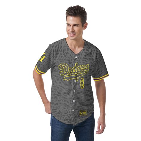 Kobe Bryant LA Dodgers Baseball Jersey Lakers Night 2023 Edition - Rockatee