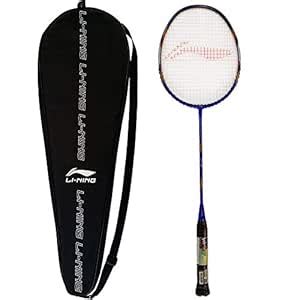 Li-Ning Carbon Fibre SS9 G5 Strung Badminton Team Racquet - with Full ...