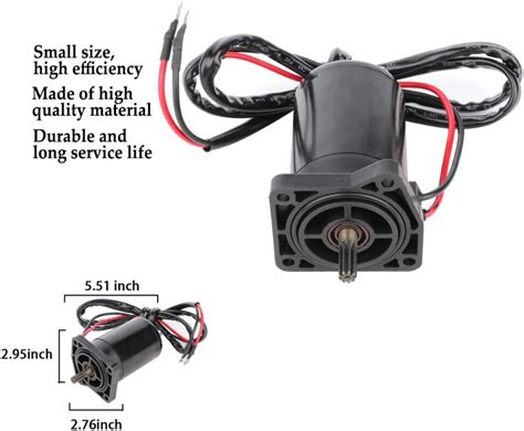 Buy ANPART 12 Volt 2-Wire Motor Tilt Trim Motor Compatible with 2001 ...