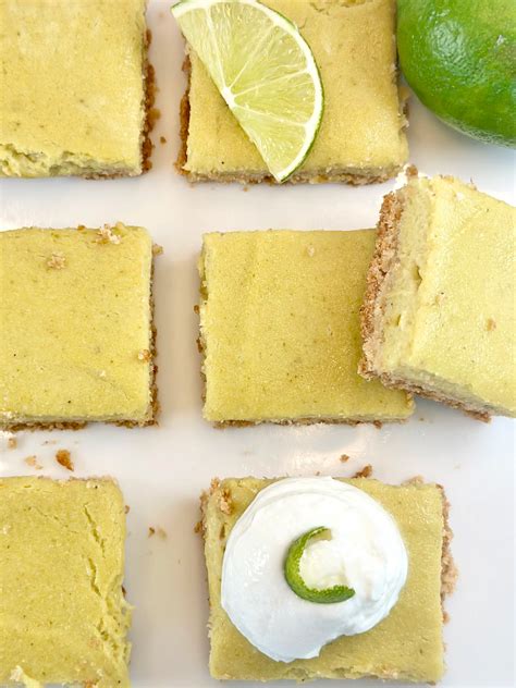 Vegan Key Lime Pie Bars Recipe (Keto, Gluten-Free & Healthy) – Detox ...