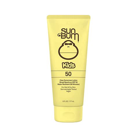 Amazon.com: Sun Bum Kids SPF 50 Sunscreen Clear Body Lotion - Broad ...