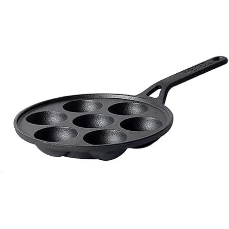 Buy The Indus Valley Cast Iron Paniyaram Pan/Appe/Ponganalu/Paddu Pan ...