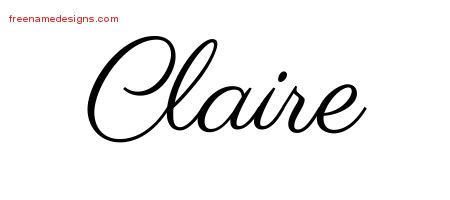 Claire Logo | Herramienta de diseño de nombres gratis de Flaming Text
