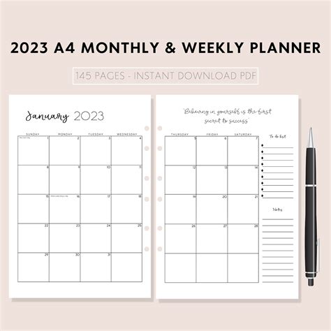 Planner Monthly Template - prntbl.concejomunicipaldechinu.gov.co