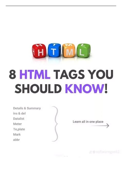 Image result for Essential HTML Tags You Must Know