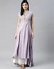 Buy Lavender Kurtas for Women by MBE Online | Ajio.com