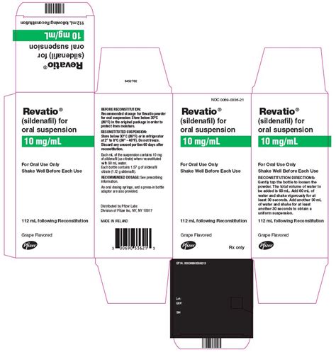 Revatio Injection 的图像结果