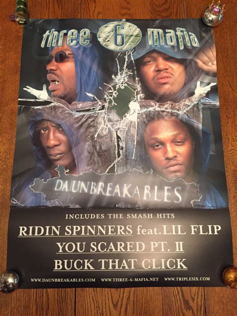 Hypnotize Minds Poster Lot (5) Three 6 Mafia Project Pat rare authentic ...