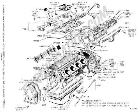 Image result for Ford Engine Exploded View