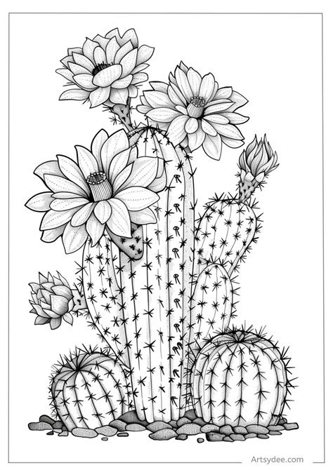Dive into desert fun with our 20 Cactus Coloring Pages! This Free ...