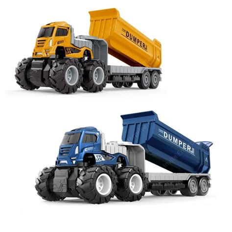 Parshya 1:43 Metal Toys Alloy Diecast Truck Set Toy, Friction Powered ...