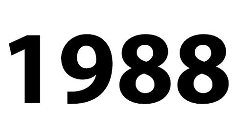 Zahl 1988