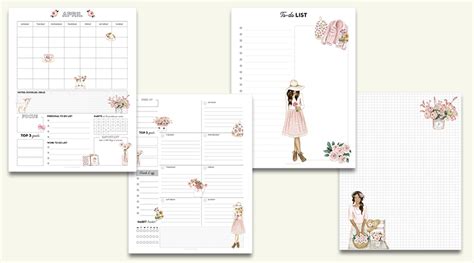 Planner Pages PDF Free 的图像结果