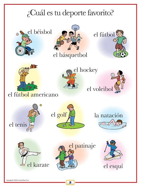 What Are Some Sports In Spanish at Susan Burke blog