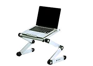 Executive Office Solutions Portable Adjustable Aluminum Laptop Desk ...