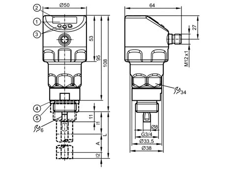 LR2050 - Continuous level sensor (guided wave radar) - ifm