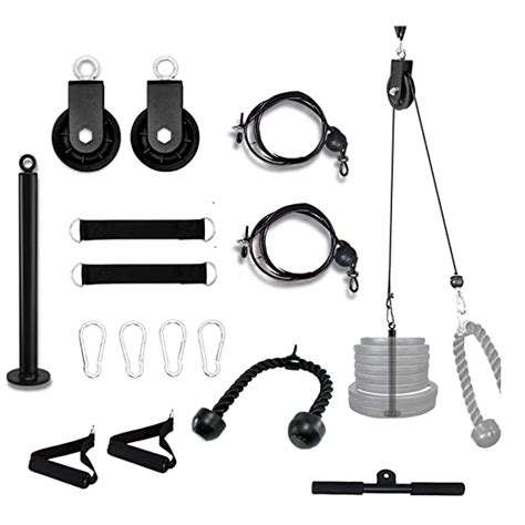 HASHTAG FITNESS Bicep,Triceps Exercise Home Gym Equipment Weight Cable ...