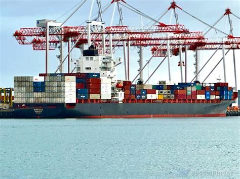 NORFOLK, Container Ship - Details and current position - IMO 9440813 ...