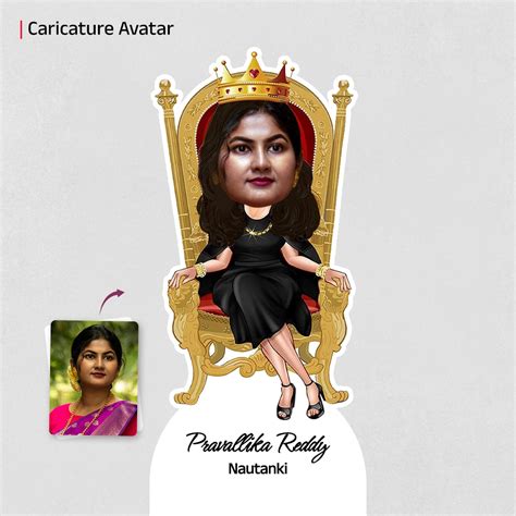 Caricature Acrylic Photo Stand | Custom Sizes 4x8 – Doozypics – DoozyPics