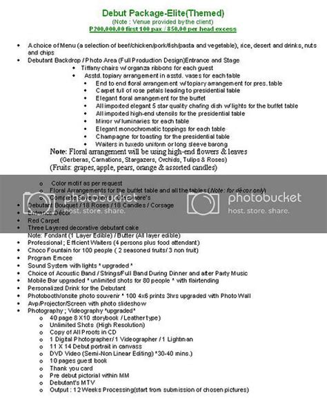 Image result for Example of Debut Program Script