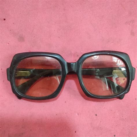 Jual kacamata penyu frame tebal hitam ENICAR BRAND GERMANY jadul ...