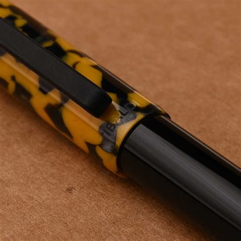 Tibaldi Perfecta Ball Pen - LP Vinyl Yellow – Makoba