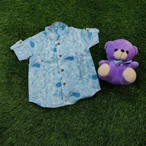 Kids Cotton Shirt - Printed Kids Shirts Manufacturer from Jaipur