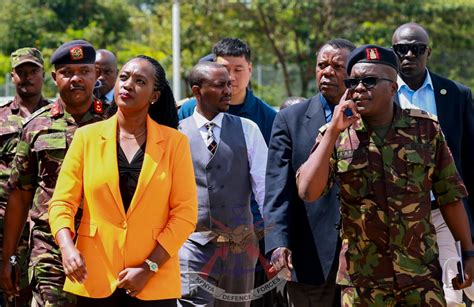 DEFENCE CS HON. SOIPAN TUYA AND SPORTS CS MVURYA INSPECT KASARANI STADIUM – Ministry of Defence ...