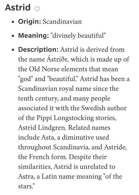 Astrid Name Meaning