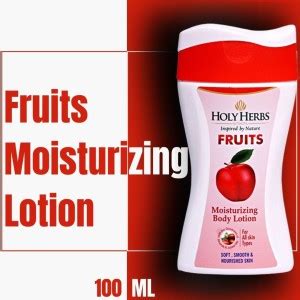 Holyherbs Fruit Moisturising Body Lotion For Healthy, Glowing ...