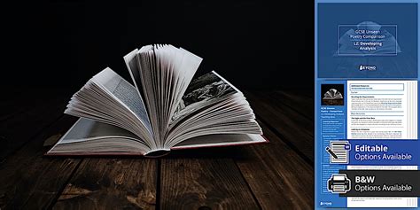 AQA GCSE Unseen Poetry Comparison: Lesson 2