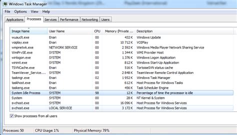 System Idle Process 的图像结果