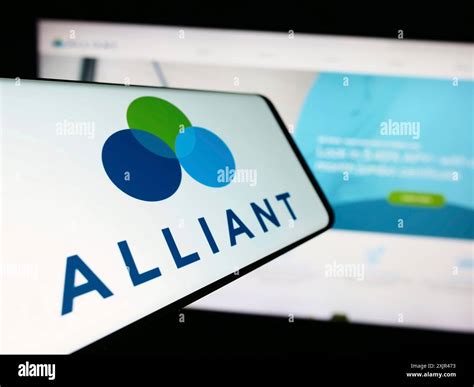 Stuttgart, Germany, 02-03-2024: Mobile phone with logo of American ...