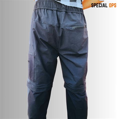 Men’s Tactical 2-in-1 Trousers by SPECIAL OPS – Lightweight (480g) with ...