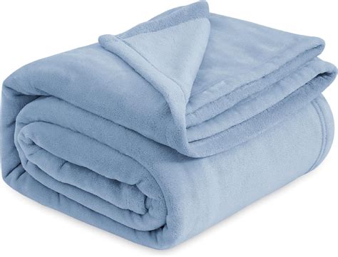 Amazon.com: Bedsure GentleSoft Fleece King Size Blankets for Bed Light ...