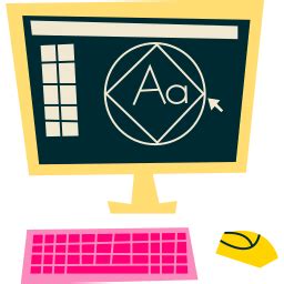 Basic Computer Logo Sticker Design 的图像结果