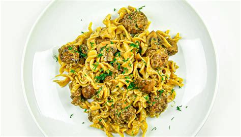 Meatball Stroganoff - BestRecipes.co